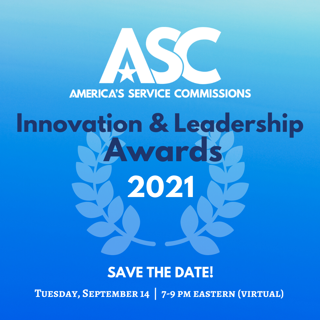 Innovation and Leadership Awards 2021. Save the Date! Tuesday, September 14; 7-9pm Eastern (Virtual)