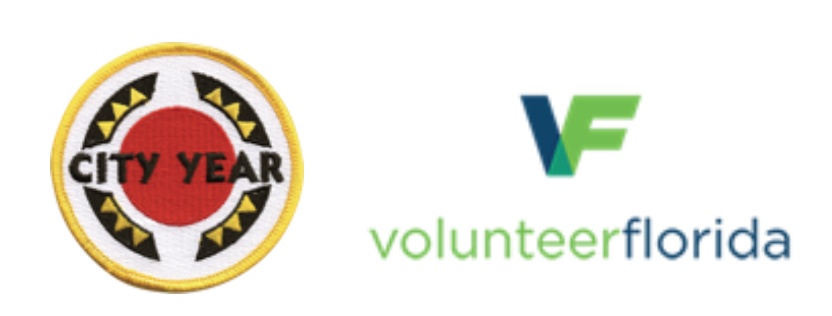 City Year logo and Volunteer Florida logo