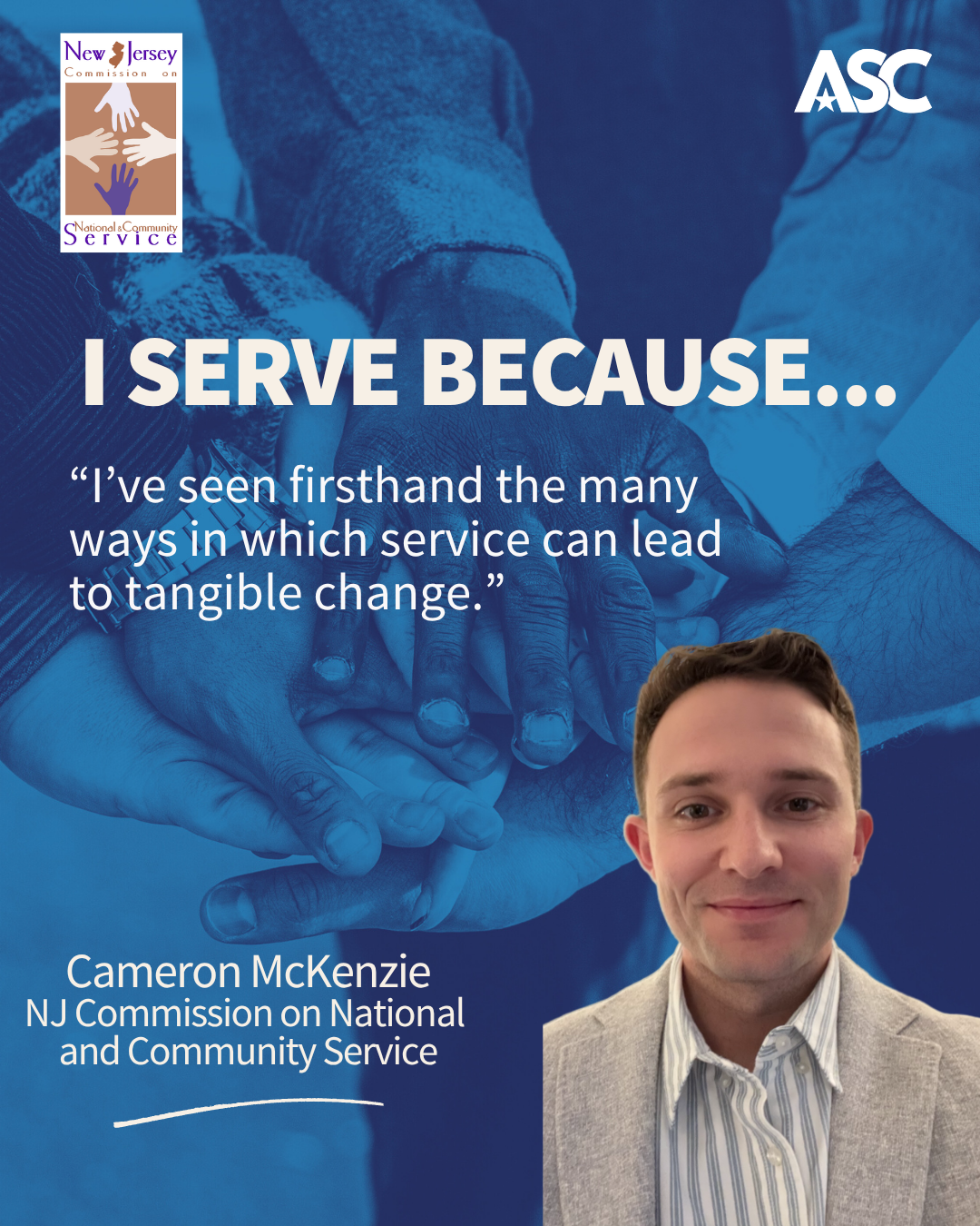 Quote from Cameron McKenzie and photo of him smiling