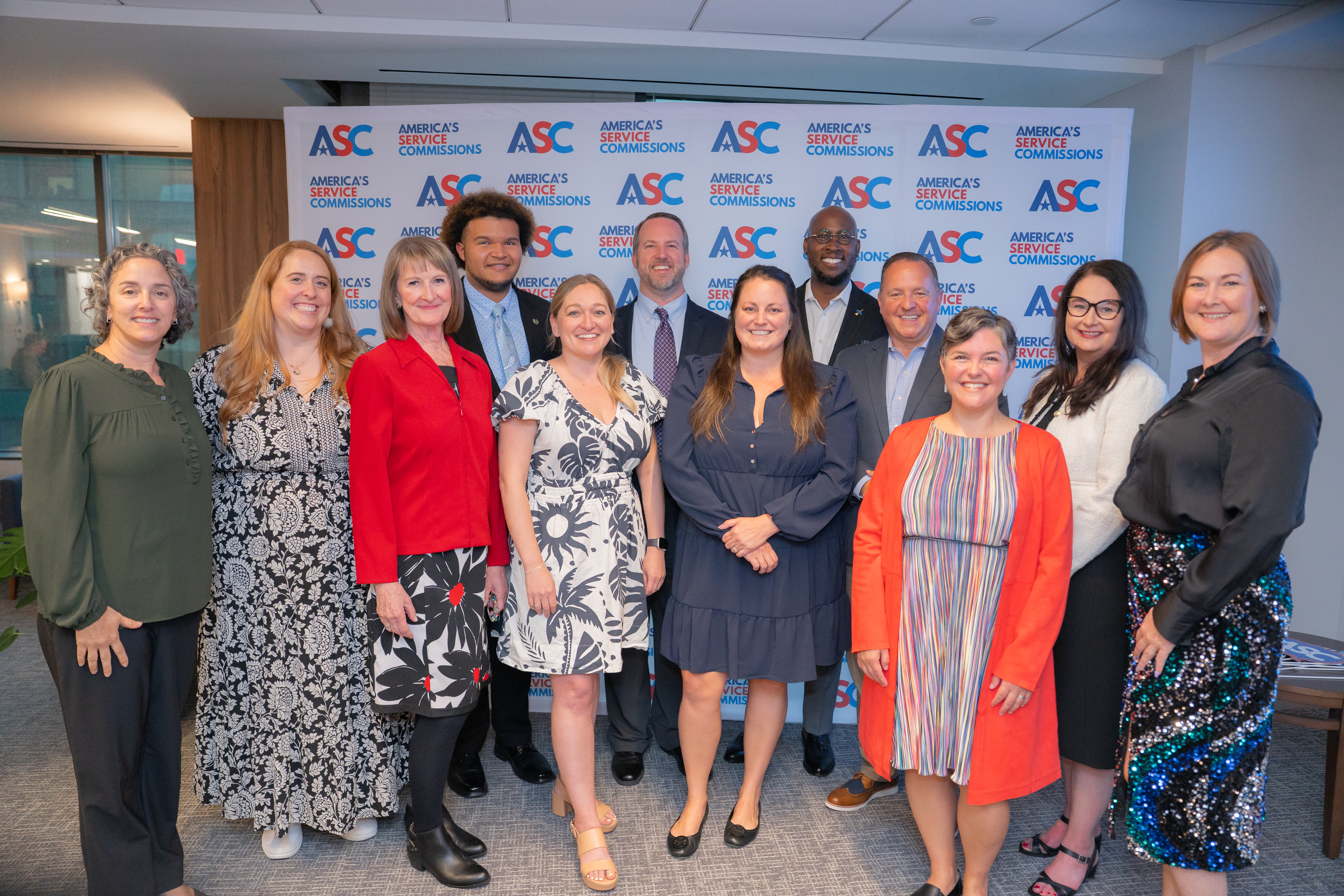 group photo of some of ASC's board members